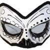 Forum Novelties Party Supplies 74136 MASK-DAY OF THE DEAD 1/2 Skull, Standard -Forum Novelties Shop 41RLhiXHccL