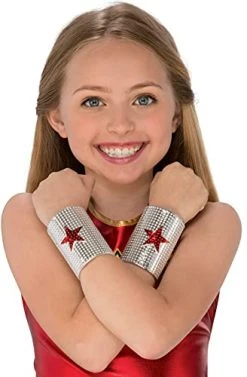 Rubie's Costume Wonder Woman Child's Gauntlets Costume Accessory