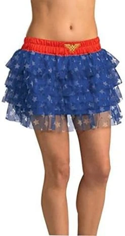 Rubie's DC Comics Superhero Style Skirt With Sequins, Red, One Size Costume -Forum Novelties Shop 41SGJvcgHTL. AC