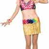 Forum Novelties Women's Standard 3D Graphic Sublimation Printed Hula Dancer Costume Top -Forum Novelties Shop 41SjOGFF44S