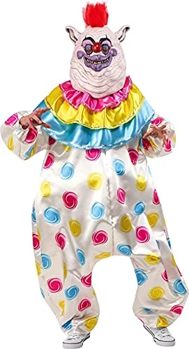 Rubie's Men's Killer Klowns From Outer Space Deluxe Overhead Latex Mask 7 Rubie's Men's Killer Klowns From Outer Space Deluxe Overhead Latex Mask - Image 5