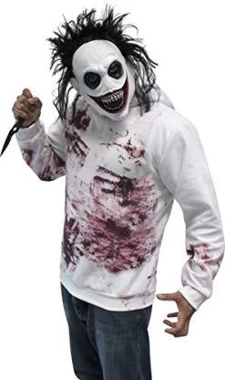 Rubie's Men's Creepy Pasta Go To Sleep Adult Costume