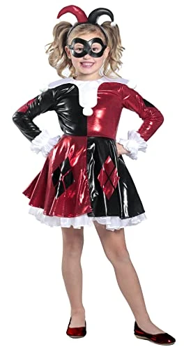 Princess Paradise Girls' Dc Harley Quinn Premium Child Dress 3 Princess Paradise Girls' Dc Harley Quinn Premium Child Dress