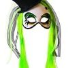 Rubie's Adult Neon Clown Accessory With Hat And Hair Costume Mask, As Shown, One Size US -Forum Novelties Shop 41VCVpK9siL
