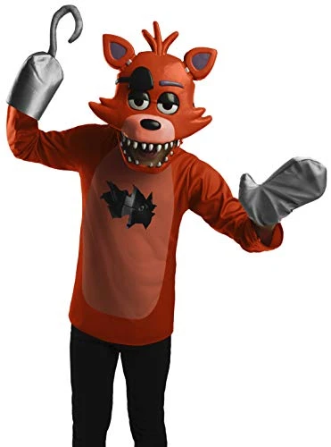 Rubie's Men's Five Nights At Freddy's Foxy Costume, As Shown, Teen 3 Rubie's Men's Five Nights At Freddy's Foxy Costume, As Shown, Teen