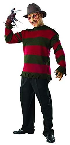 Rubie's Men's Nightmare On Elm St Deluxe Freddy Sweater With Mask