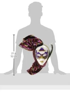 Forum Novelties Deluxe Venetian Mask With Peacock Feathers -Forum Novelties Shop 41YjRh 4TiL