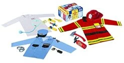 Forum Novelties Child's Frontline: Everyday Heroes Trunk Set (Police, Firefighter, Doctor), Small 13 Forum Novelties Child's Frontline: Everyday Heroes Trunk Set (Police, Firefighter, Doctor), Small -Forum Novelties Shop 41ZnwmP7VNL