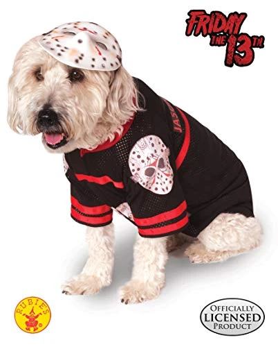 Rubie's Friday The 13th Jason Pet Costume, Extra-Large 4 Rubie's Friday The 13th Jason Pet Costume, Extra-Large - Image 2