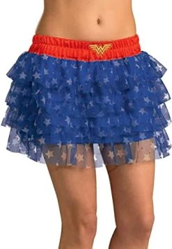 Rubie's DC Comics Superhero Style Skirt With Sequins, Red, One Size Costume -Forum Novelties Shop 41acOvI1NfL. AC