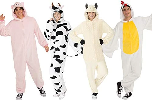 Rubie's Adult Comfy Wear One-Piece Hooded Costume Jumpsuit 5 Rubie's Adult Comfy Wear One-Piece Hooded Costume Jumpsuit - Image 3