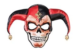 Forum Novelties Adult Sinister Jester Mask With Headband
