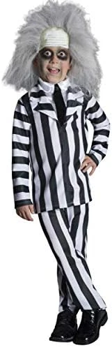 Rubie's Child's Beetlejuice Deluxe Costume (Wig Not Included), Medium 9 Rubie's Child's Beetlejuice Deluxe Costume (Wig Not Included), Medium - Image 7