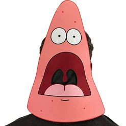 Rubie's Costume Accessory SpongeBob SquarePants Surprised Patrick Meme Foam Mask, As Shown, One Size -Forum Novelties Shop 41cihusRI6L