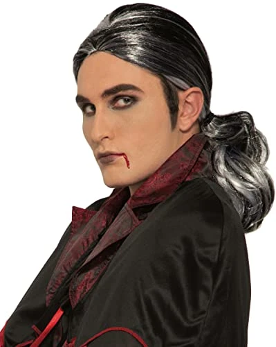 Forum Novelties Men's Forum Gothic Prince Costume Wig, As Shown, One Size 3 Forum Novelties Men's Forum Gothic Prince Costume Wig, As Shown, One Size