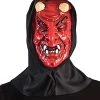 Forum Novelties Men's Hooded Mask, Devil, One Size -Forum Novelties Shop 41divGGyZOS