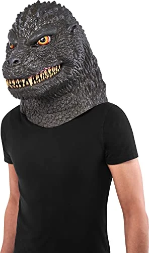 Rubie's Adult Godzilla Deluxe Overhead Latex Mask, As Shown, One Size 4 Rubie's Adult Godzilla Deluxe Overhead Latex Mask, As Shown, One Size - Image 2