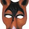 Mardi Gras Horse Elegant Venetian Plastic Animal Face Mask Masquerade Accessory -Forum Novelties Shop 41fw7ydrIDL