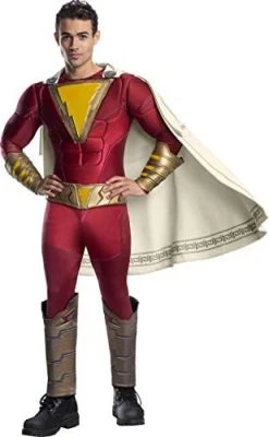 Rubie's Men's Shazam Adult Shazam Grand Heritage Costume -Forum Novelties Shop 41gcIxzL9OL. AC