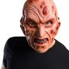 Rubie's Mens Nightmare On Elm Street Freddy Krueger Vacuform Costume Mask, As Shown, One Size US