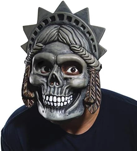 Rubie's Mens New World Disorder Vacuform Mask 10 Rubie's Mens New World Disorder Vacuform Mask - Image 8