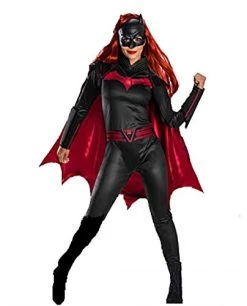 Rubie's Womens Dc Comics Batwoman Wig And Mask Costume Accessories, As Shown, One Size US