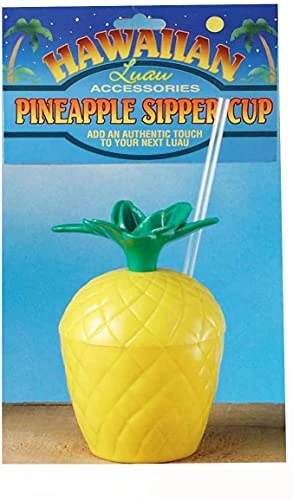Forum Novelties Hawaiian Luau Party Tiki Bar Pineapple Cup 3 Forum Novelties Hawaiian Luau Party Tiki Bar Pineapple Cup