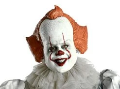 Rubie's IT Movie Chapter 2 Adult Pennywise Vinyl Mask Adult Costume