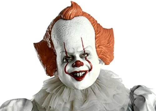 Rubie's IT Movie Chapter 2 Adult Pennywise Vinyl Mask Adult Costume 8 Rubie's IT Movie Chapter 2 Adult Pennywise Vinyl Mask Adult Costume - Image 6