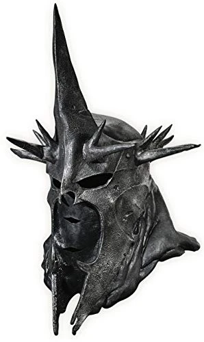 Rubie's Unisex Adult Lord Of The Rings Deluxe Mask Party Supplies, Witch King, One Size US 3 Rubie's Unisex Adult Lord Of The Rings Deluxe Mask Party Supplies, Witch King, One Size US