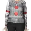 Rubie's Women's IT Movie Chapter 2 Pennywise Costume Top And Make Up, As Shown -Forum Novelties Shop 41mhMVFJXEL
