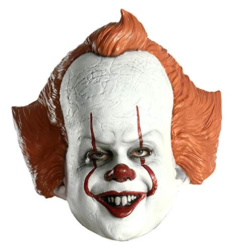 Rubie's IT Movie Chapter 2 Adult Pennywise Vinyl Mask Adult Costume 5 Rubie's IT Movie Chapter 2 Adult Pennywise Vinyl Mask Adult Costume - Image 3