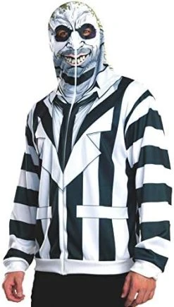 Rubie's Costume Men's Beetlejuice Adult Costume Hoodie -Forum Novelties Shop 41oEJd4OuvL. AC
