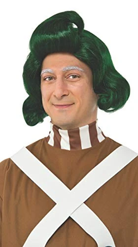 Rubie's Costume Co. Men's Willy Wonka & The Chocolate Factory Oompa Loompa Wig 3 Rubie's Costume Co. Men's Willy Wonka & The Chocolate Factory Oompa Loompa Wig