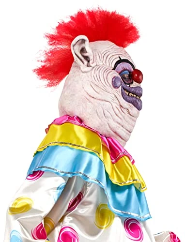 Rubie's Men's Killer Klowns From Outer Space Deluxe Overhead Latex Mask 5 Rubie's Men's Killer Klowns From Outer Space Deluxe Overhead Latex Mask - Image 3