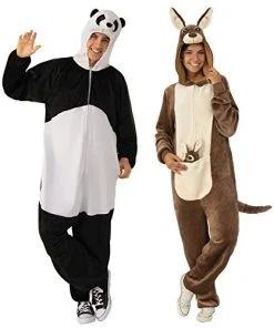 Rubie's Adult Comfy Wear One-Piece Hooded Costume Jumpsuit -Forum Novelties Shop 41sbxxCOkKL 1