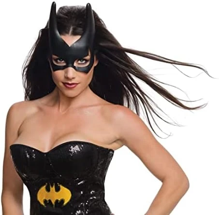 Rubie's Costume Co Women's Dc Superheroes Batgirl Mask 8 Rubie's Costume Co Women's Dc Superheroes Batgirl Mask - Image 6