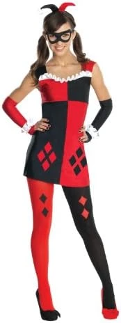 Rubies DC Super Villains Harley Quinn Tween Costume, Small 8 Rubies DC Super Villains Harley Quinn Tween Costume, Small - Image 6