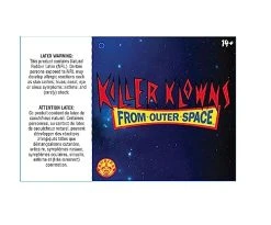 Rubie's Men's Killer Klowns From Outer Space Deluxe Overhead Latex Mask, Shorty, One Size -Forum Novelties Shop 41v0PmTLuL