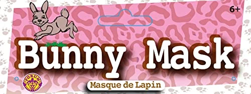 Rubie's Unisex Animal Face Mask, Rabbit, One Size 4 Rubie's Unisex Animal Face Mask, Rabbit, One Size - Image 2