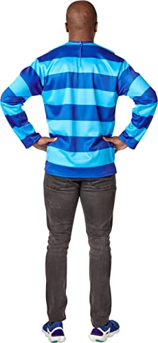 Rubie's Adult Blue's Clues And You Josh Costume Top, As Shown 5 Rubie's Adult Blue's Clues And You Josh Costume Top, As Shown - Image 3