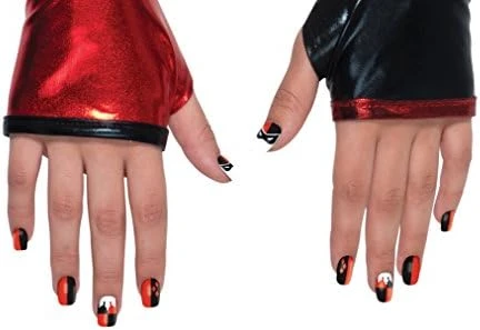 Rubie's Women's D.C. Comics Harley Quinn Nail Stickers 4 Rubie's Women's D.C. Comics Harley Quinn Nail Stickers - Image 2