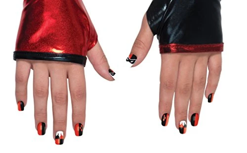 Rubie's Women's D.C. Comics Harley Quinn Nail Stickers 3 Rubie's Women's D.C. Comics Harley Quinn Nail Stickers