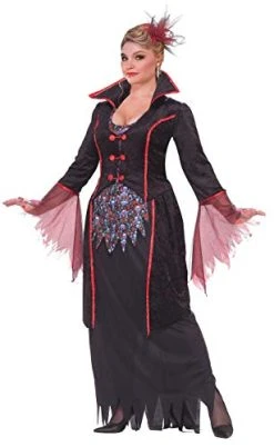 Forum Novelties Women's Plus-Size Lady Von Blood Vampire Costume