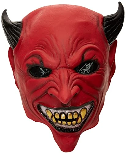 Rubie's Hallowen Devil Overhead Latex Mask Party Supplies, As Shown, One Size US 3 Rubie's Hallowen Devil Overhead Latex Mask Party Supplies, As Shown, One Size US