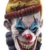 Rubie's Mens Insano The Clown Overhead Mask Adult Sized Costumes, Multi Color, One Size US