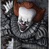 Rubie's Unisex Adult IT Movie Pennywise Breaker Decoration Wall D Cor, As Shown, 24 X 27-Inches US -Forum Novelties Shop 512Q9WaXcIL