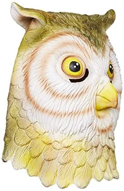 Forum Novelties Men's Deluxe Adult Latex Owl Mask -Forum Novelties Shop 512tdrBmX L