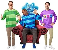 Blues Clues Steve Costume Shirt For Men -Forum Novelties Shop 516MmoOKmlL 1