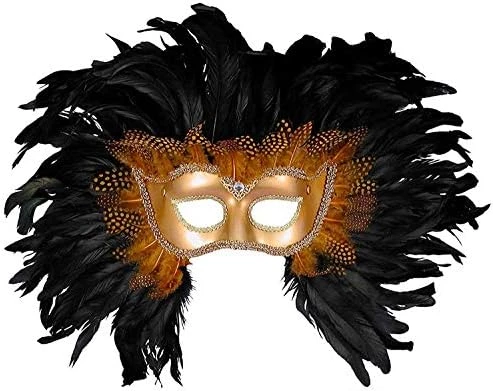 Forum Elaborate Feather Venetian Mask 5 Forum Elaborate Feather Venetian Mask - Image 3